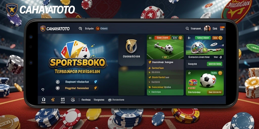 Tampilan screenshot utama CAHAYATOTO dengan fitur taruhan yang menarik.
