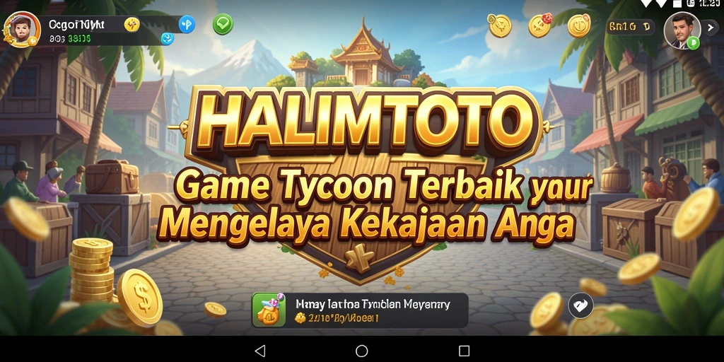 Tampilan menarik dari gameplay <strong>HALIMTOTO</strong> yang menggugah semangat pengusaha.