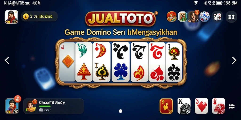 Tampilan antarmuka gameplay JUALTOTO yang memukau dan interaktif.