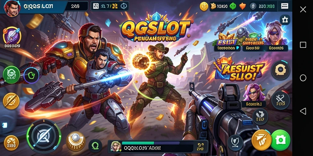 Tampilan gameplay seru dan menantang di QQSLOT.